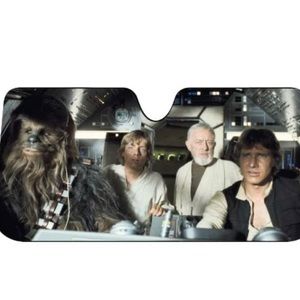 NEW Star Wars Sunshield Millennium Falcon Windshield dash protector